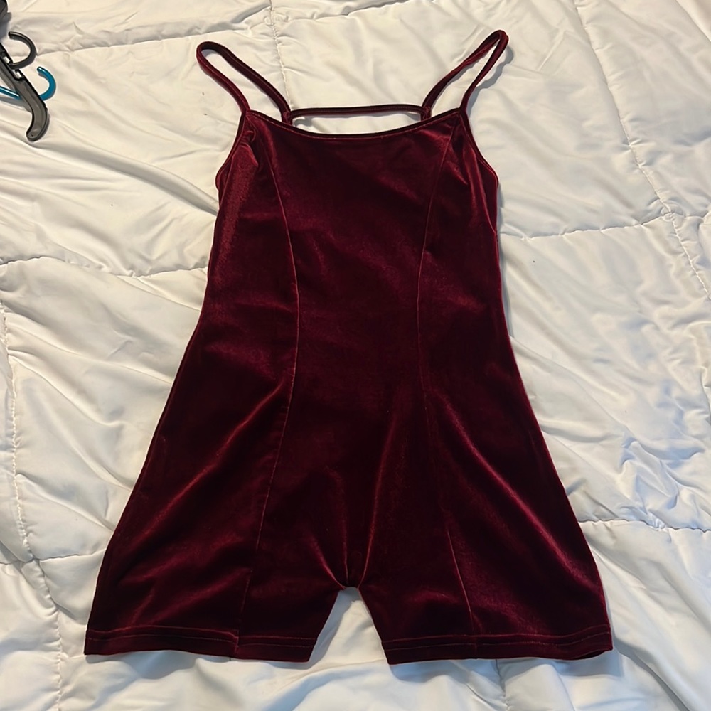 Open back romper